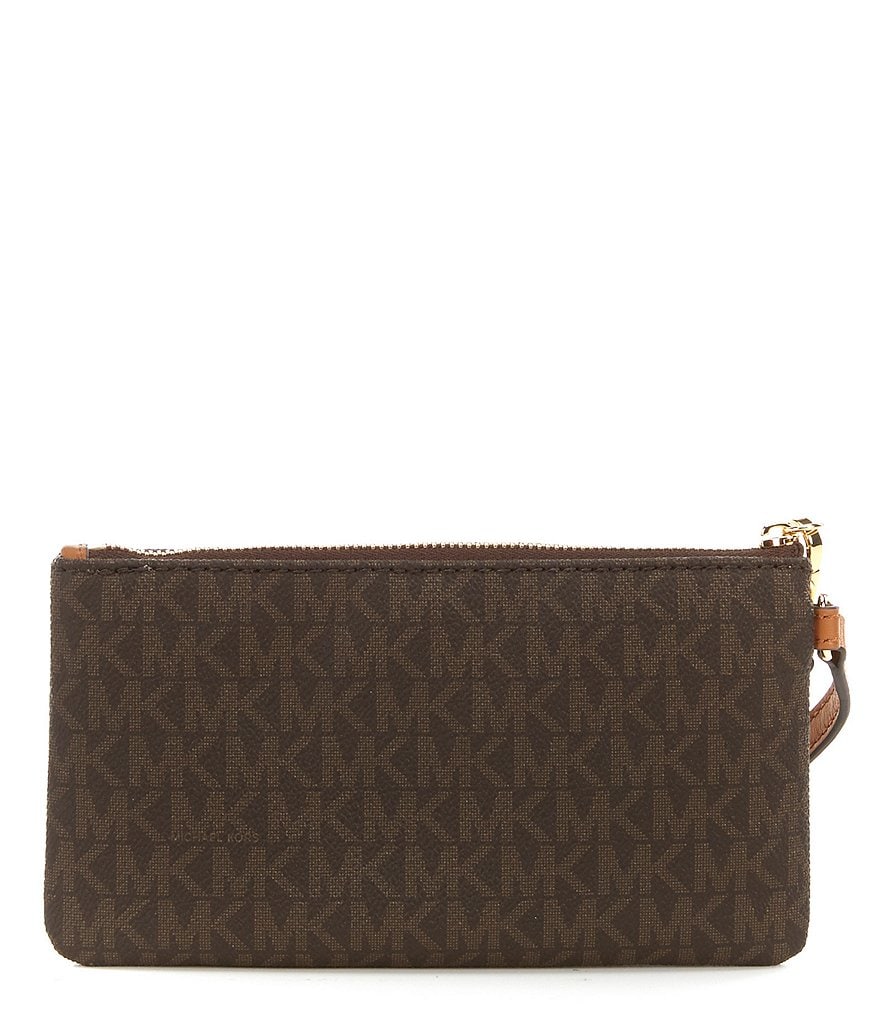 Michael Kors Jet Set Signature Medium Wristlet
