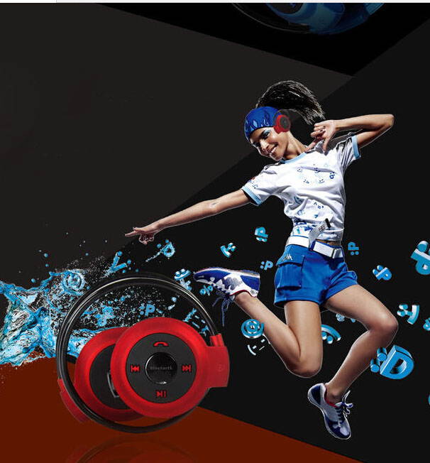 Universal Bluetooth headset mini 503 sporty rear-mounted stereo music headphone Wireless Sport Headset for Samsung iPhone LG