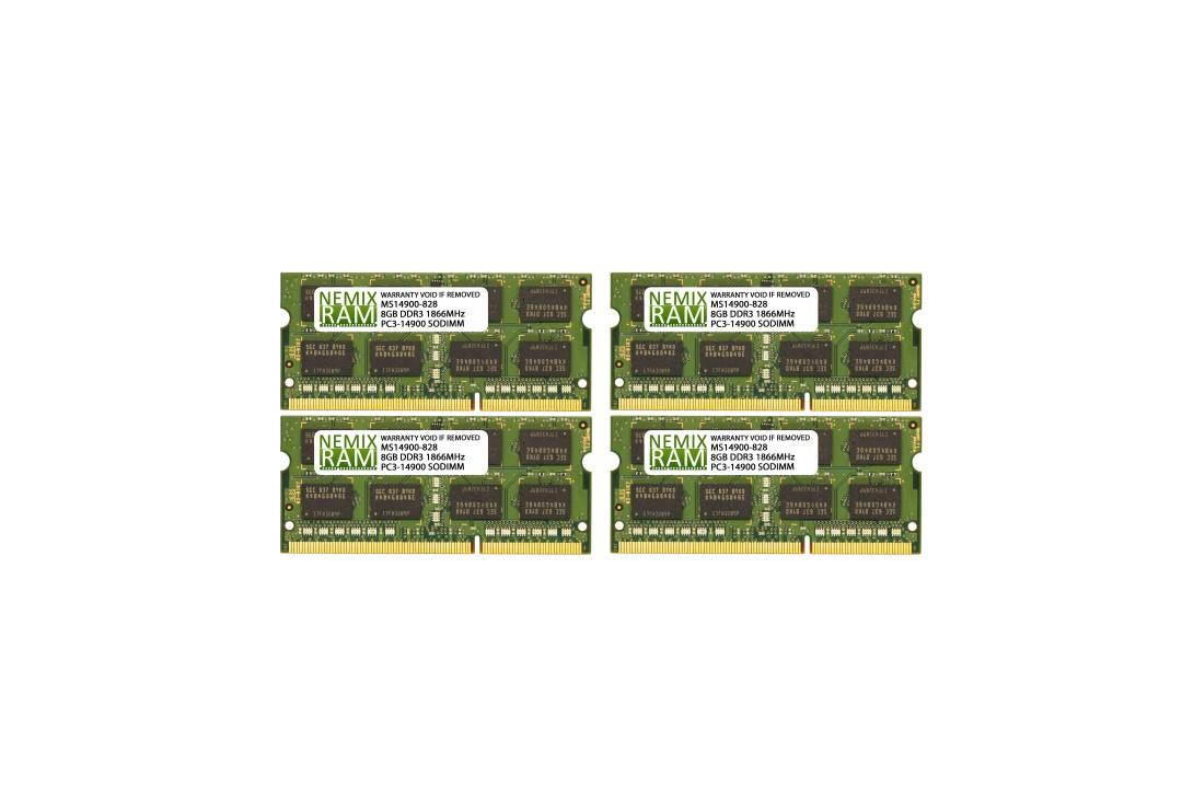 8GB (1x8GB) DDR3 1866 (PC3 14900) SODIMM Laptop Memory RAM
