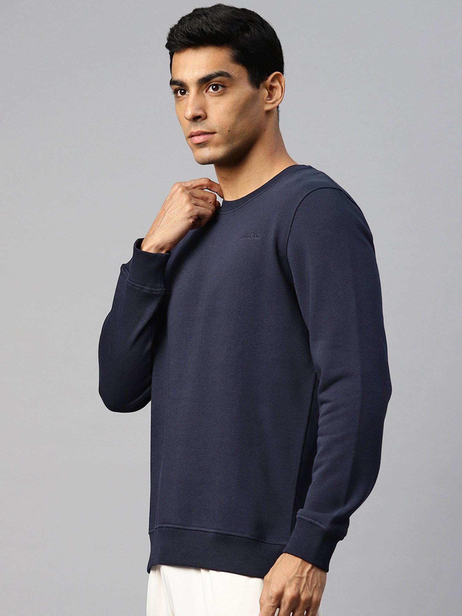 ALCIS Navy Regular Fit Sweatshirt