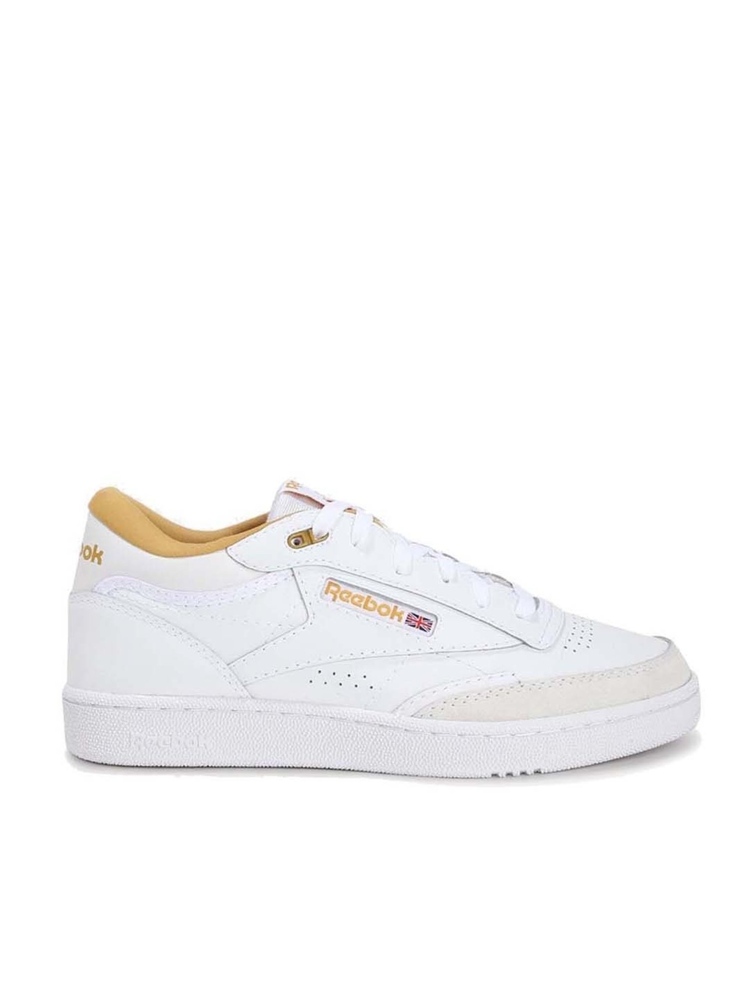 Reebok Men's Club C Mid Ii White Casual Sneakers