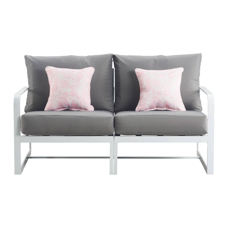 Mirabelle Outdoor Sofa - White - Adore Decor