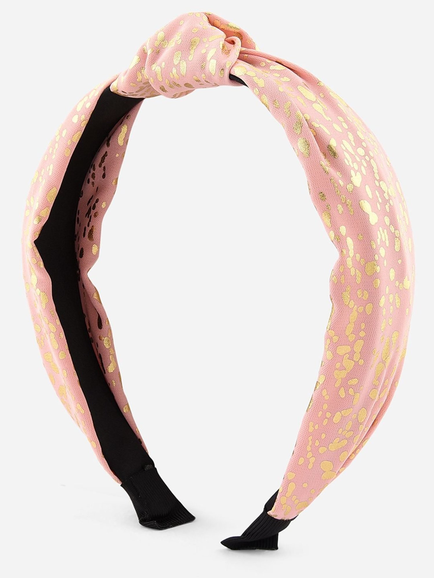 Toniq Pink Printed Hair Band