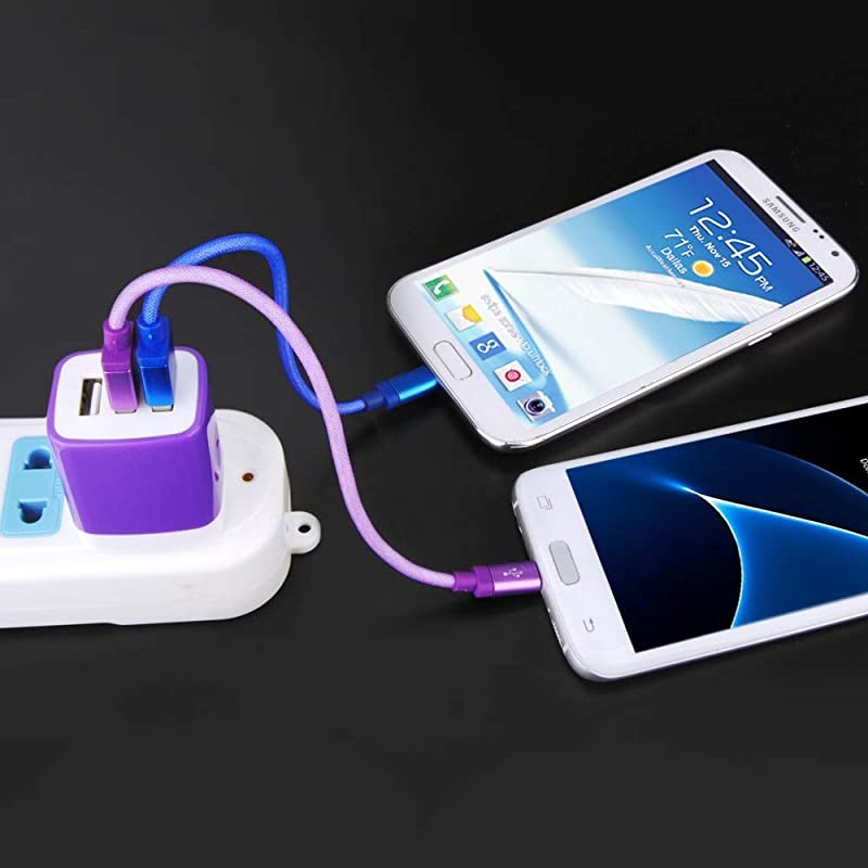 Charging Block  2Pack 3Multi Port USB Plug 31A Wall Charger Cube Charging Brick Box Compatible iPhone 1111 ProXRXSX87 Plus iPad Samsung S20 FE 5G S10e S9 S8 Plus Note20 Ultra 5G LG