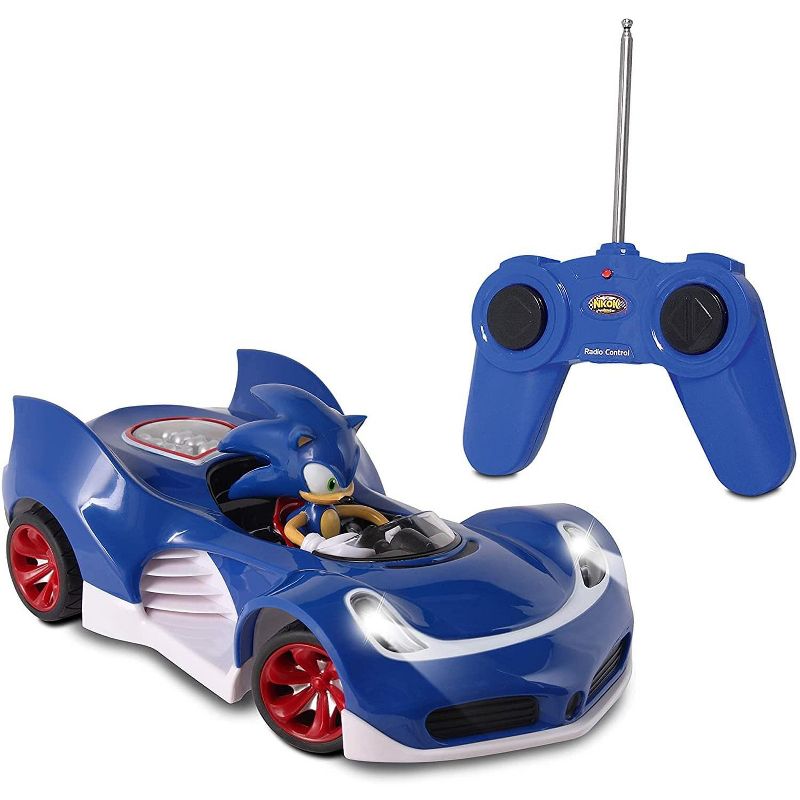 Nkok Sonic All-Stars Racing Transformed Full Function Remote Controlled Car w/ Lights