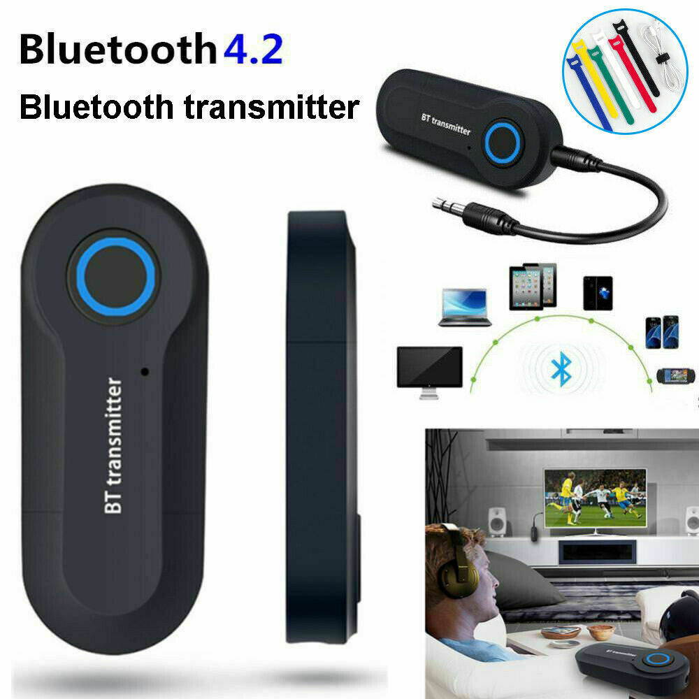Bluetooth 4.0 Transmitter Audio BT400 Wireless Adapter 3.5mm Jack A2DP TV Stereo