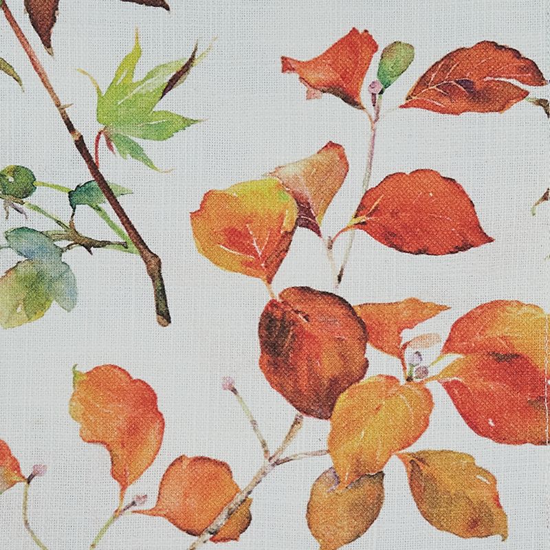 Split P Falling Leaves Napkin Set - White