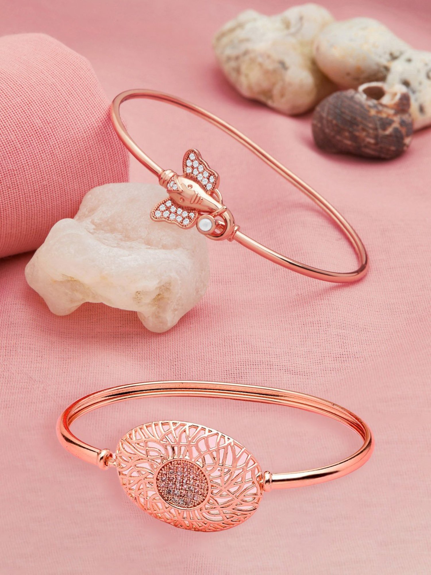 Ted Baker Crystal Sweetheart Adjustable Bracelet for Women