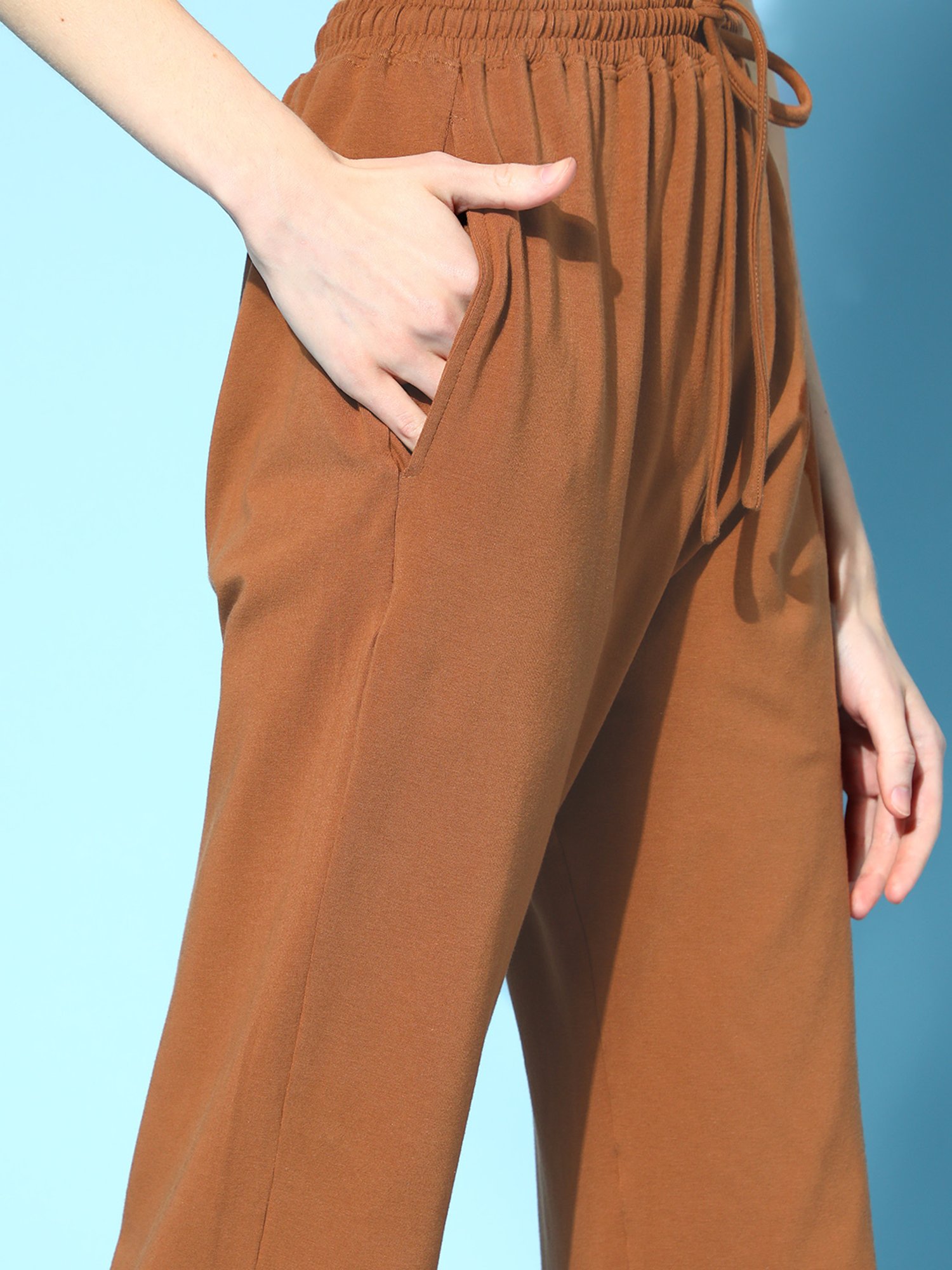 Da Intimo Brown Two Pieces Loungewear Set