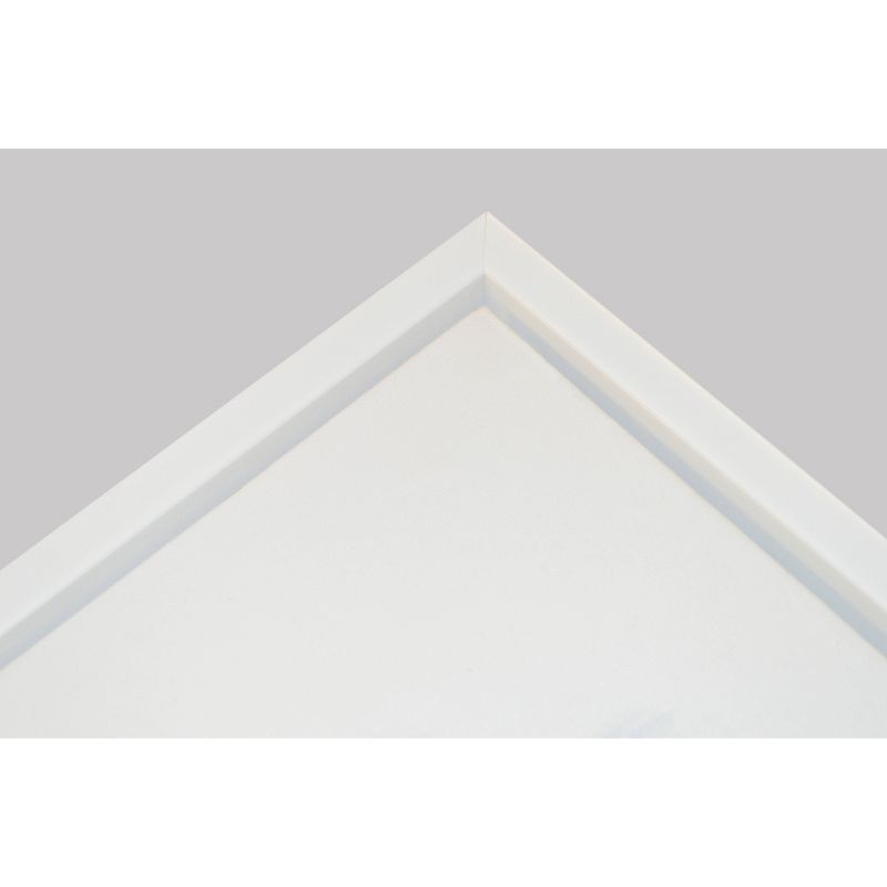 21.75" x 17.75" Heart Map Single Picture Frame Silver - PTM Images