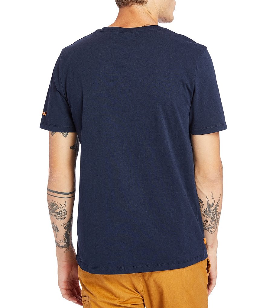 Timberland Boot Logo Short-Sleeve Organic Materials Tee