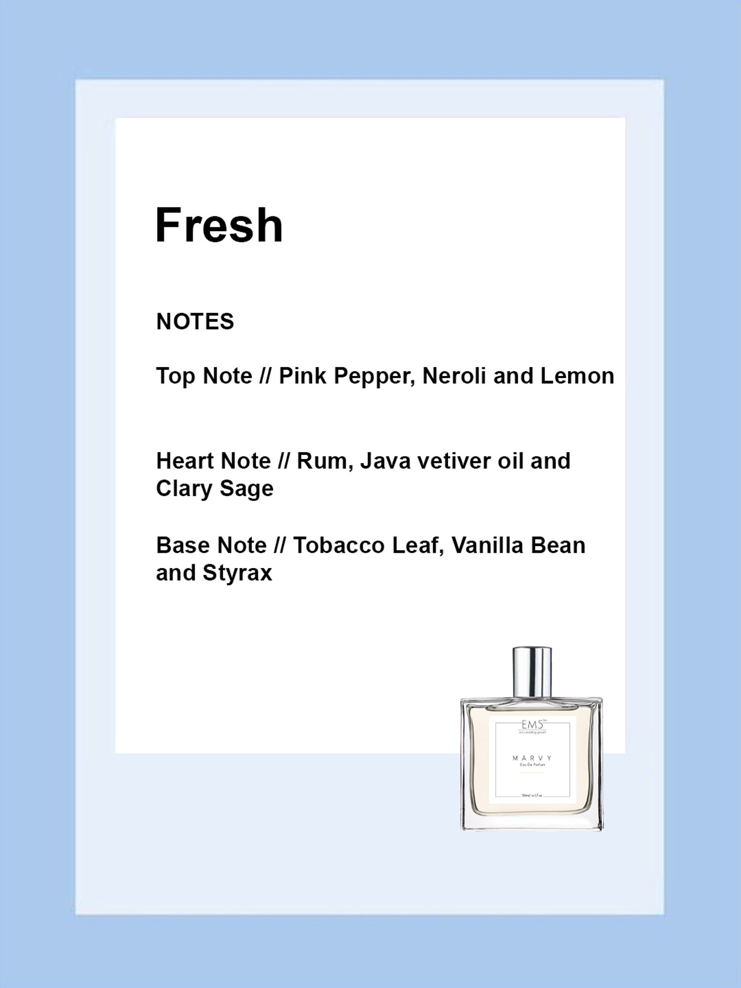 EM5 Marvy Eau de Parfum for Men - 50 ml