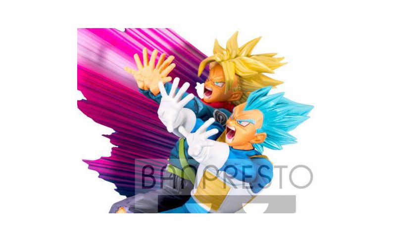 Banpresto Dragon Ball Super Master Stars Vegeta & Trunks The Brush Figure Statue
