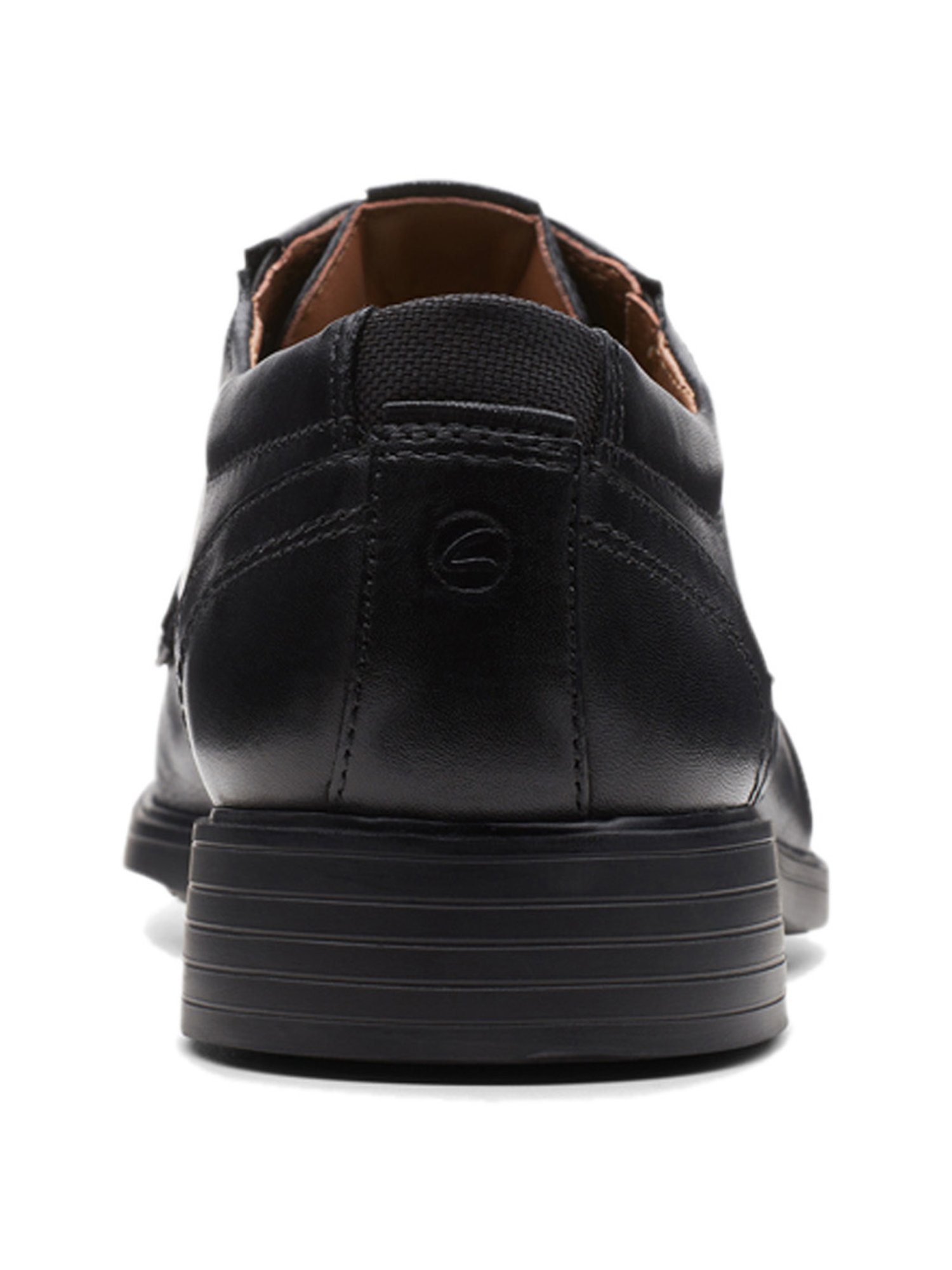 Clarks Men's Clarkslite Cap Black Derby Shoes