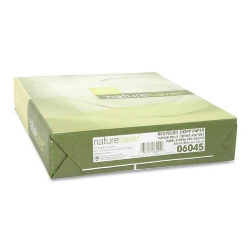 Nature Saver Recycled Paper 92 GE 102 ISO 8-1/2"x11" 20lb. 10RM/CT WE 06045