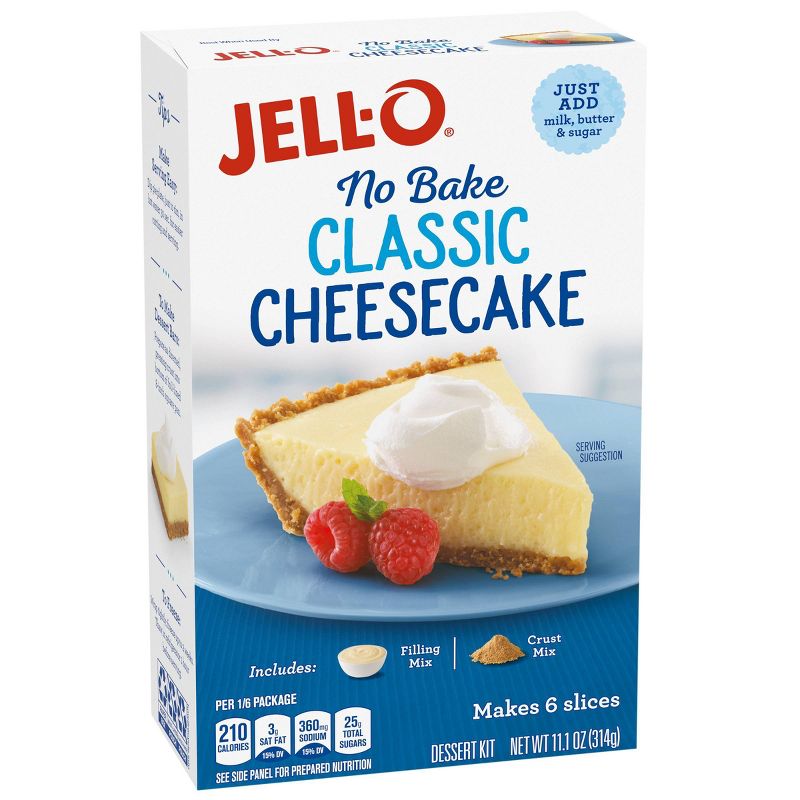 Jell-O No Bake Real Cheesecake Dessert - 11.1oz