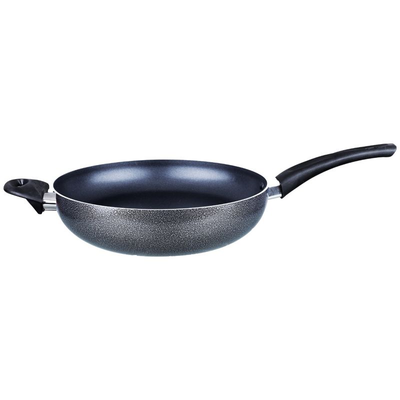 Victoria Cast Iron Wok with Stability Base 14" Black
