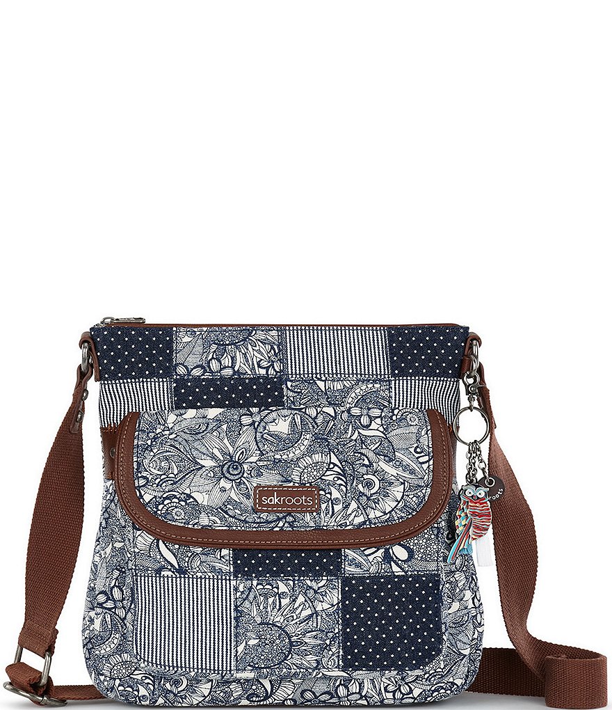 Sakroots Artist Circle Flap Crossbody Bag