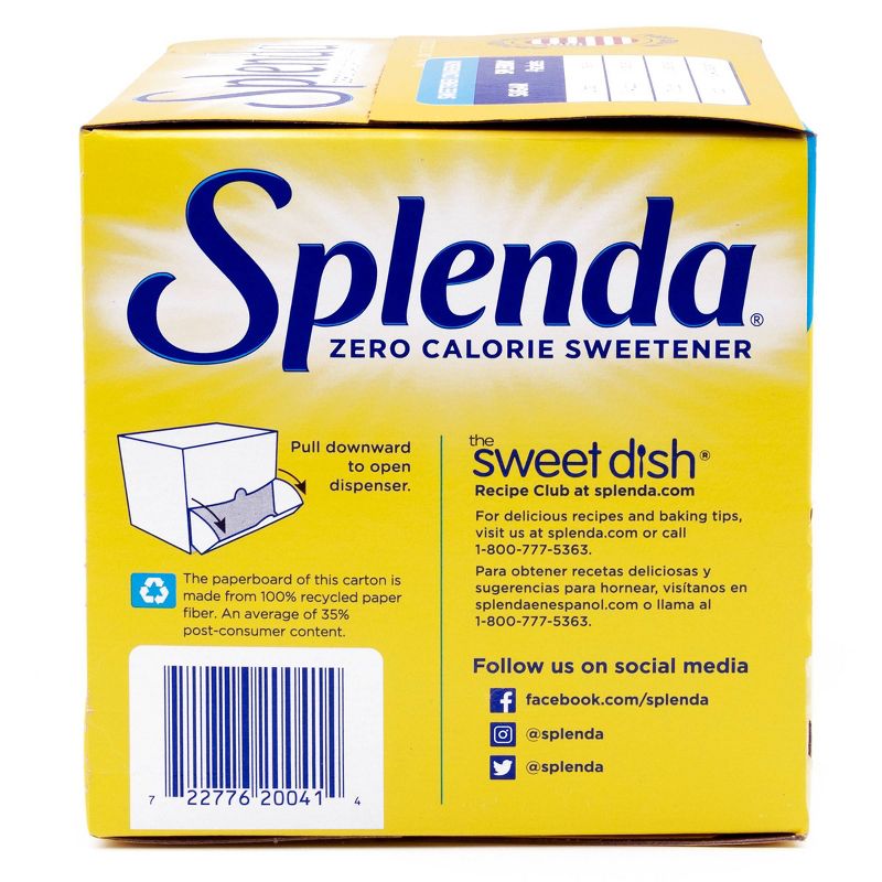 Splenda Zero Calorie Sweetener Packets - 14.1oz/400pk
