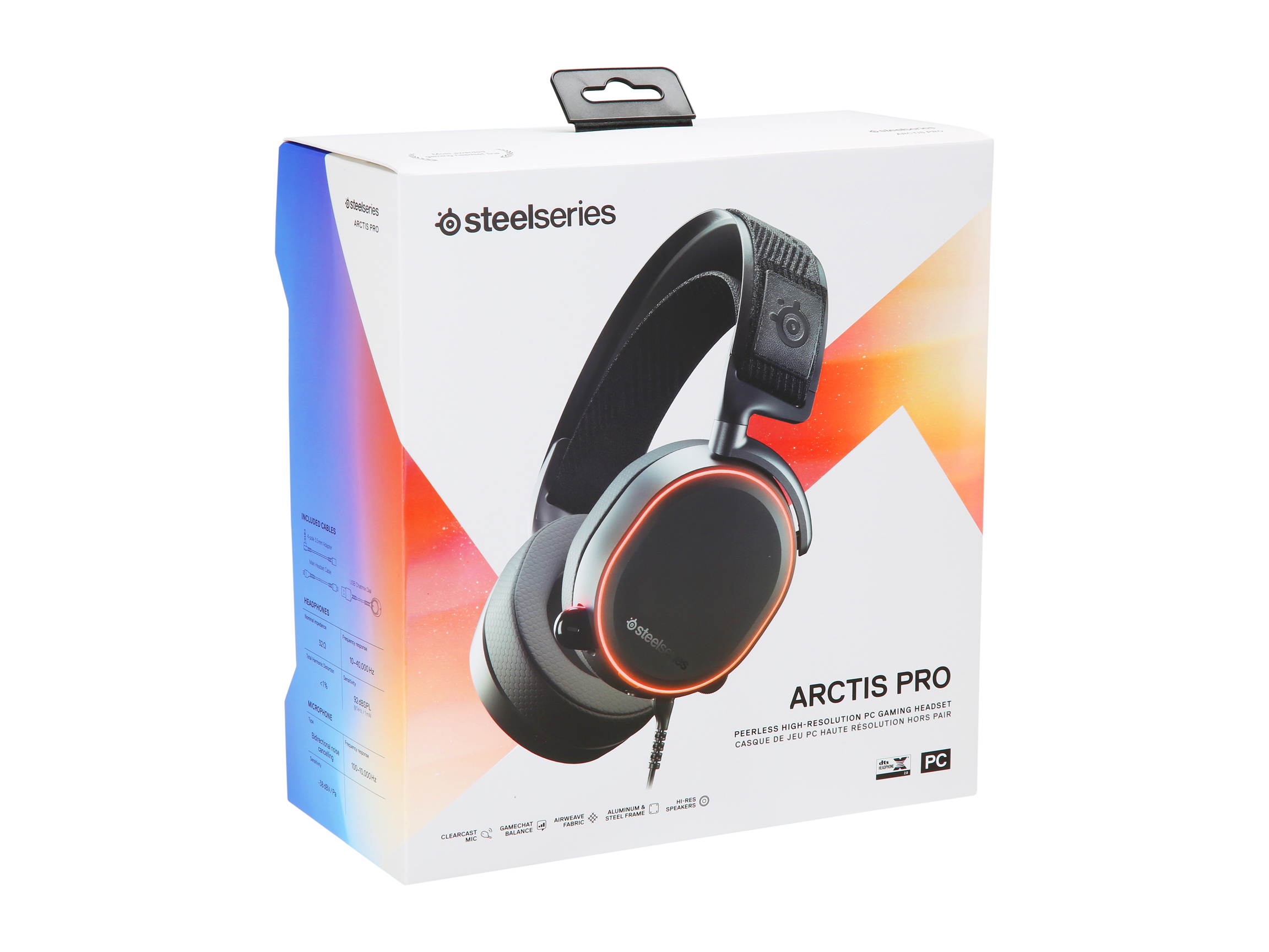 SteelSeries 61435 Arctis 3 Solar Red Gaming Headset