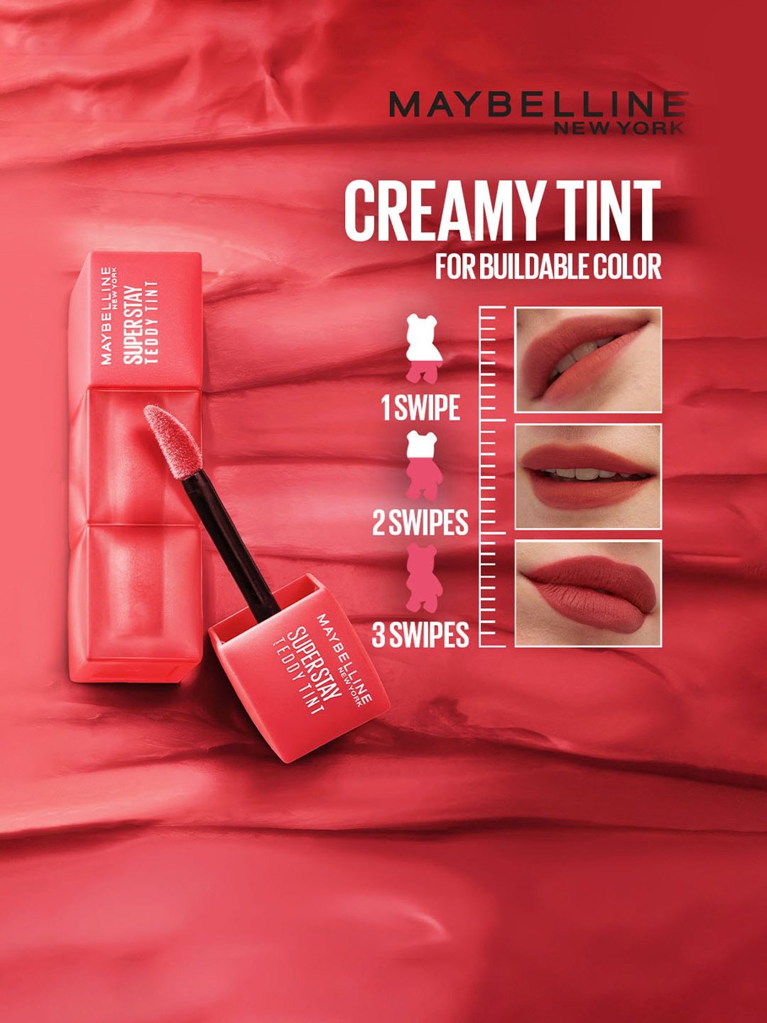 Maybelline New York Superstay Teddy Tint Knee High - 5 ml