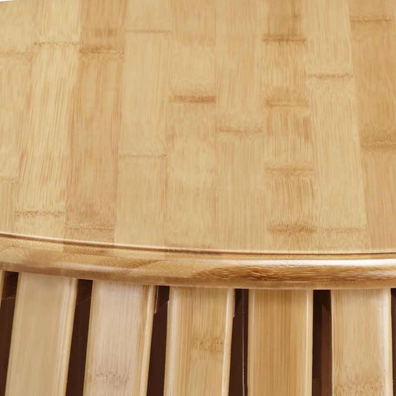 Elm Lane Artino Natural Bamboo Accent Table