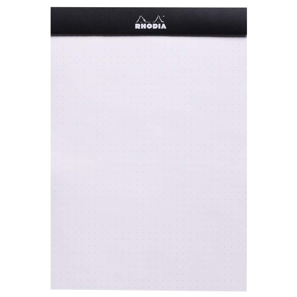 Rhodia No.16 A5 6 x 8 1/4 80 Sheet, Dot Pad, Orange