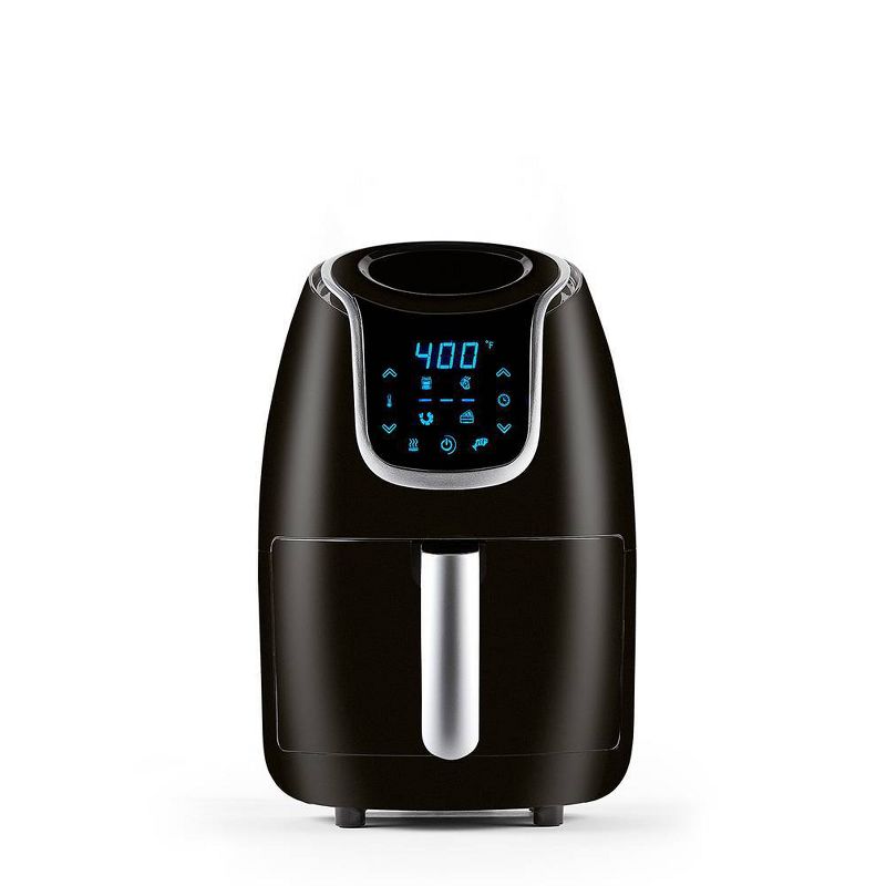 Prestige Nutrifry Black Plastic Electric Digital Touch Airfryer 4.5L