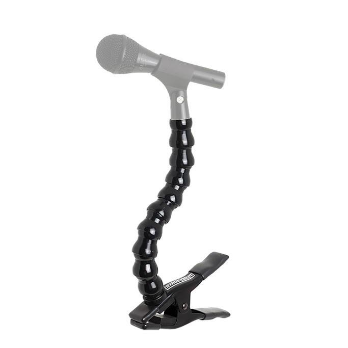 Stage Ninja MIC-12-CB Ninja Clamp Microphone Mount with Clamp Base