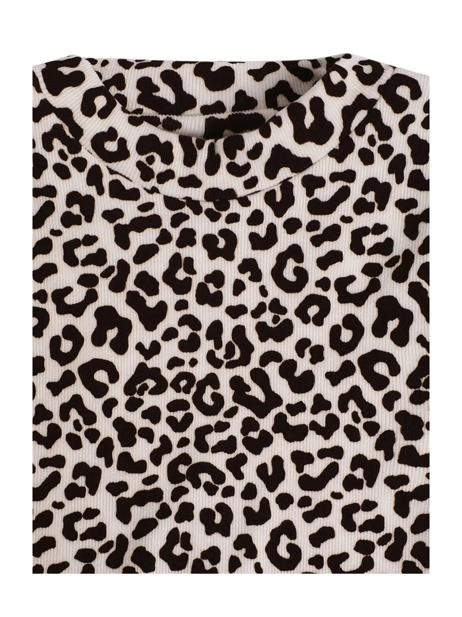 Elle Kids White Printed  Top