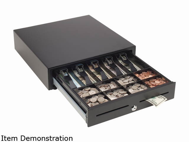 MMF MMF-VL1616E-04 VAL-u Line 16" Electronic, Printer-Driven Cash Drawer