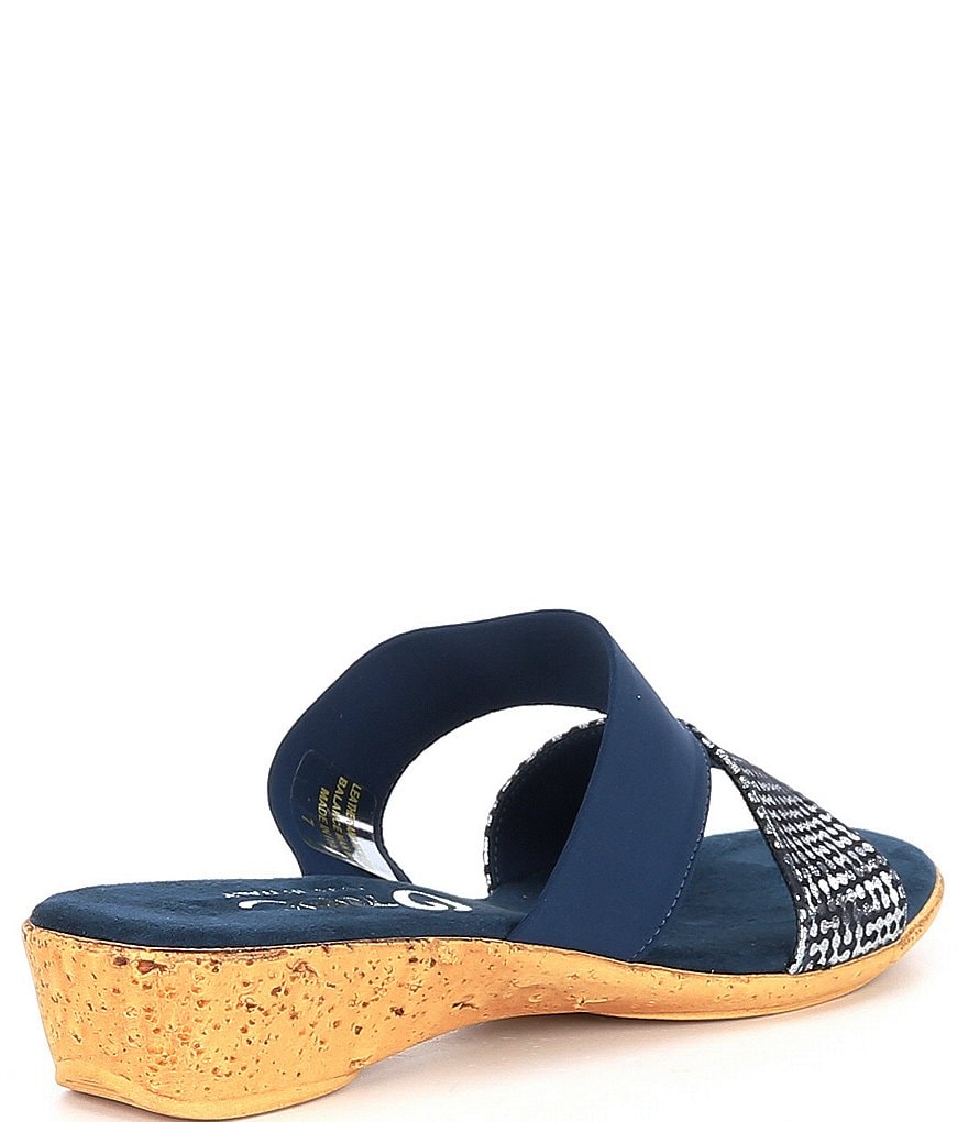 Onex Izabel Cork Wedge Slides