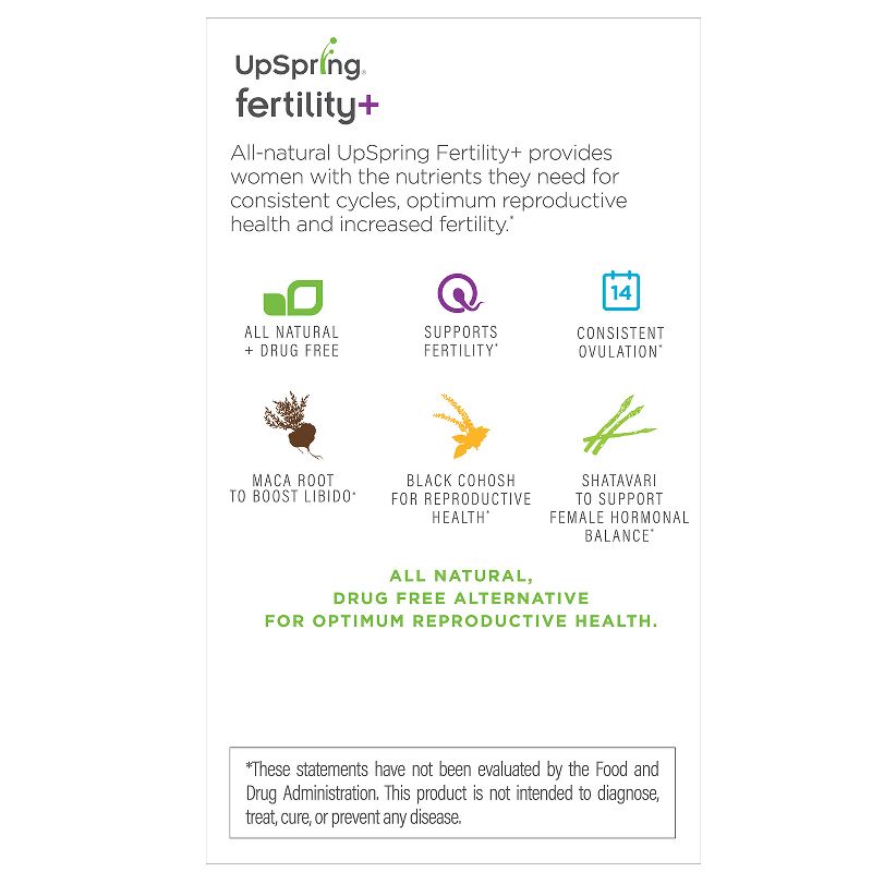 UpSpring Fertility for Women Capsules- 30ct