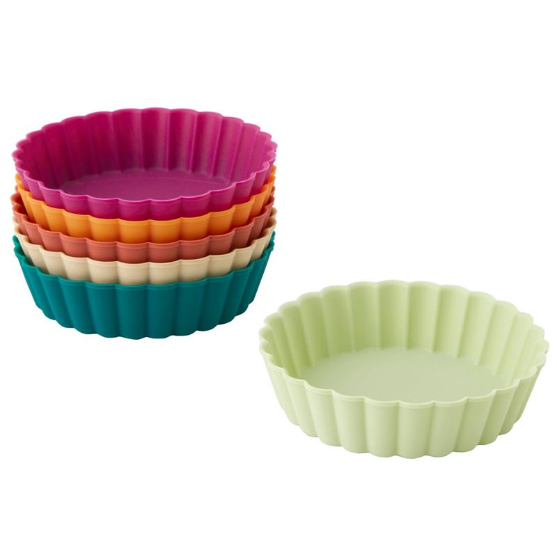 Wilton 6ct Silicone Mini Tart and Pie Molds
