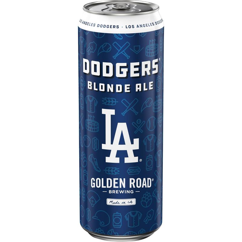 Golden Road LA Dodgers' Blonde Ale Beer - 25 fl oz Can