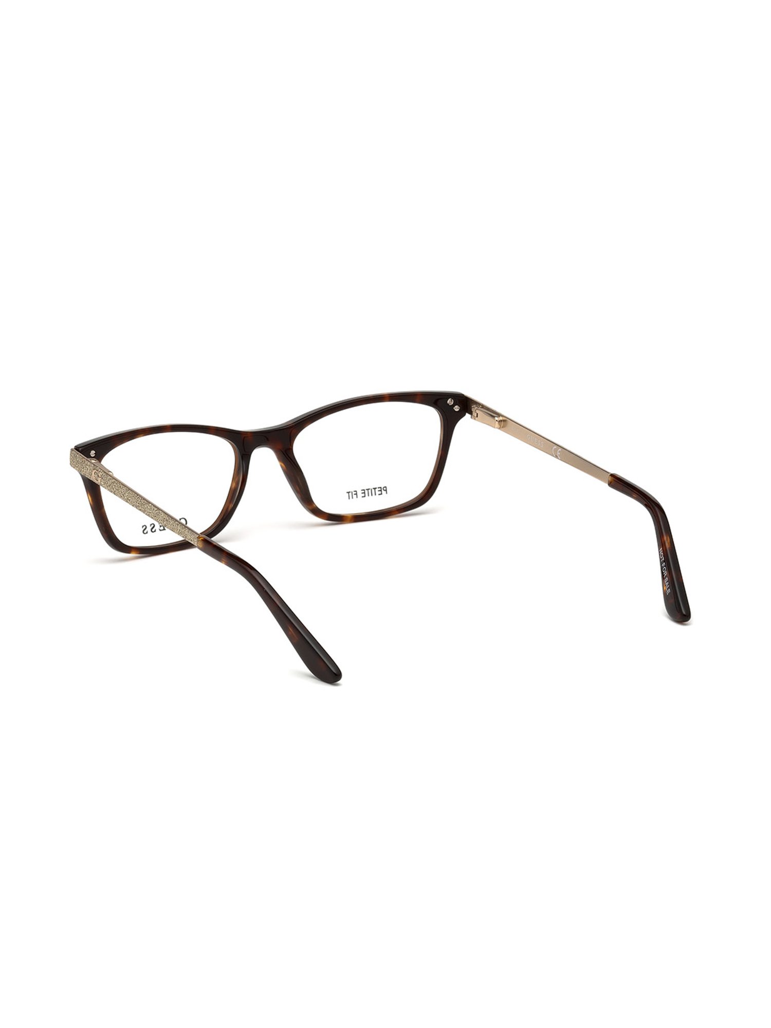Carolina Herrera Brown Full Rim Round Eye Frame For Women