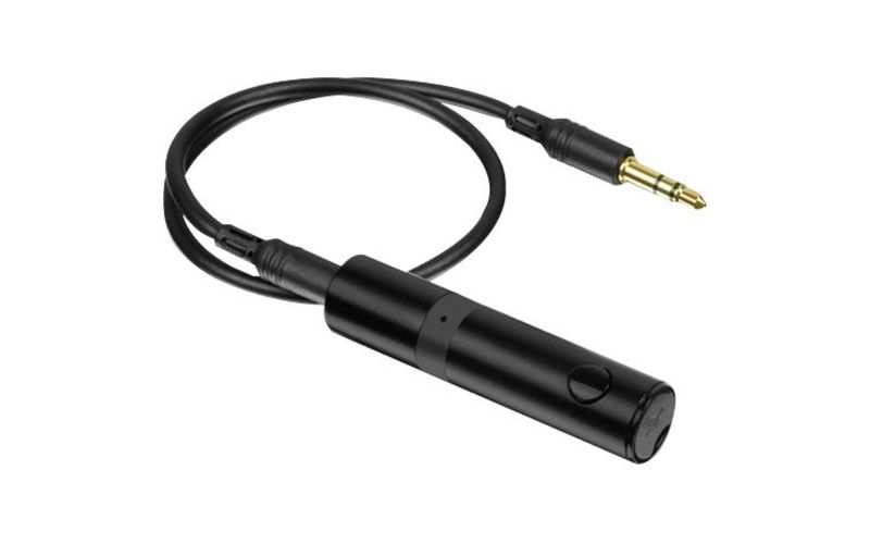 Aluratek Bluetooth Audio Receiver with Built-in Microphone - 33 ft - Portable