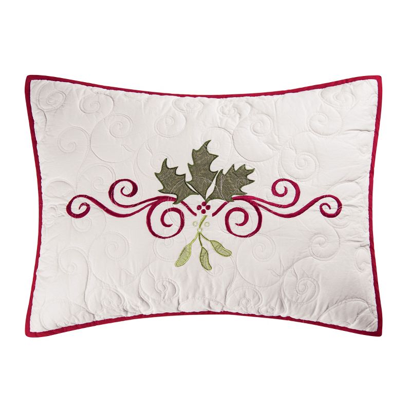 C&F Home Holiday Garland Standard Sham