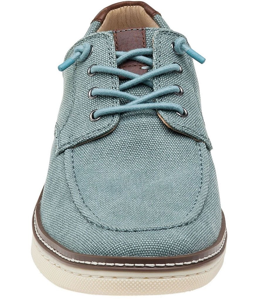 Johnston & Murphy Men's McGuffey Canvas Elastic Lace Slip-Ons