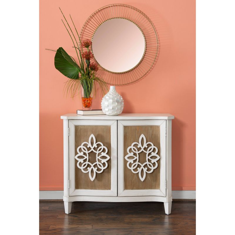 Kellum Console White - Powell Company