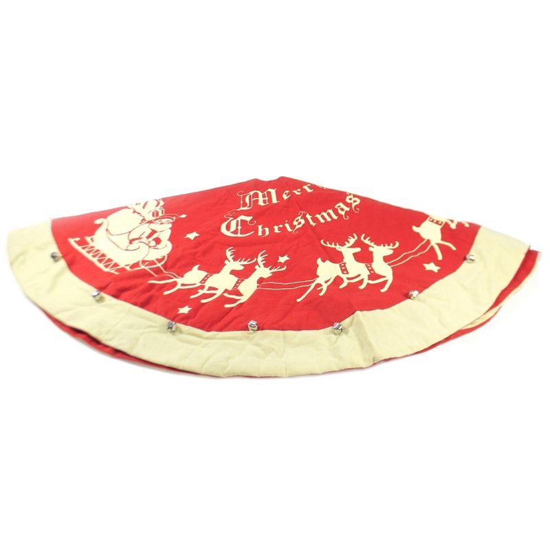 Christmas 12.0" Buffalo Check Small Tree Skirt Celebrate Decorate  -  Tree Skirts