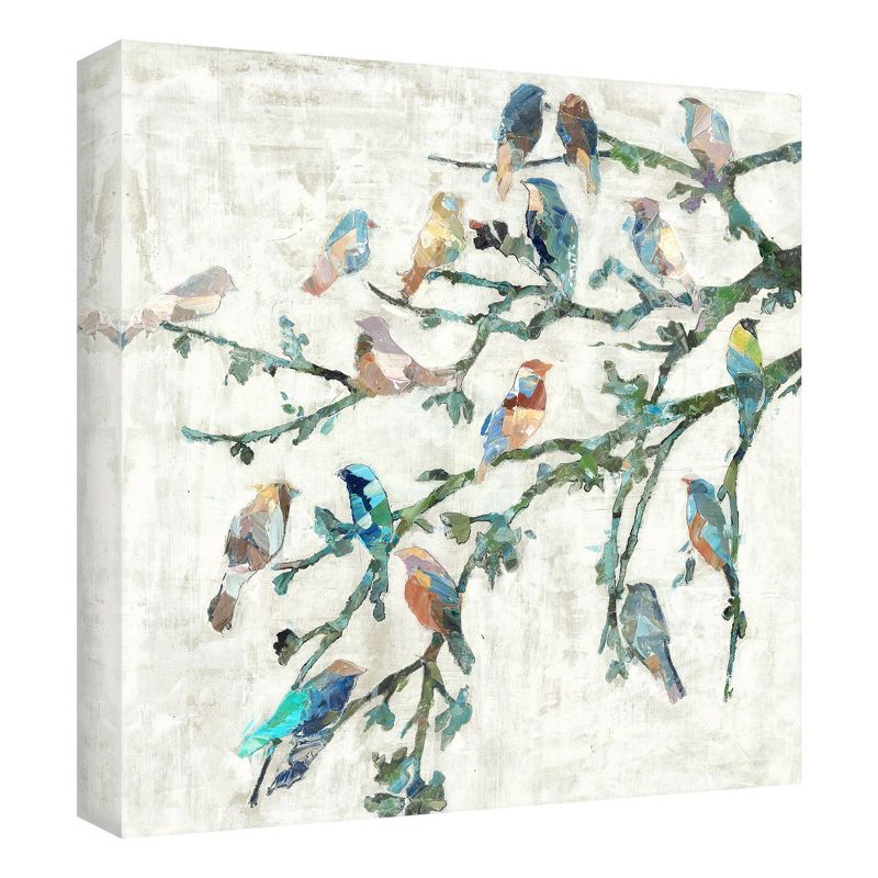 24" x 24" Wings of Spring I by Dixon Design Group Wrapped Unframed Wall Art Canvas Painting - Fine Art Canvas