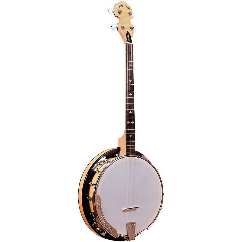 Gold Tone Cripple Creek Left-Handed Tenor Banjo Gloss Natural