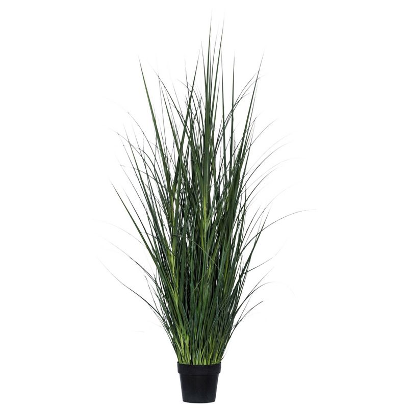 Large Modern Indoor/Outdoor Artificial Grass in Pot - Pottery Pots
