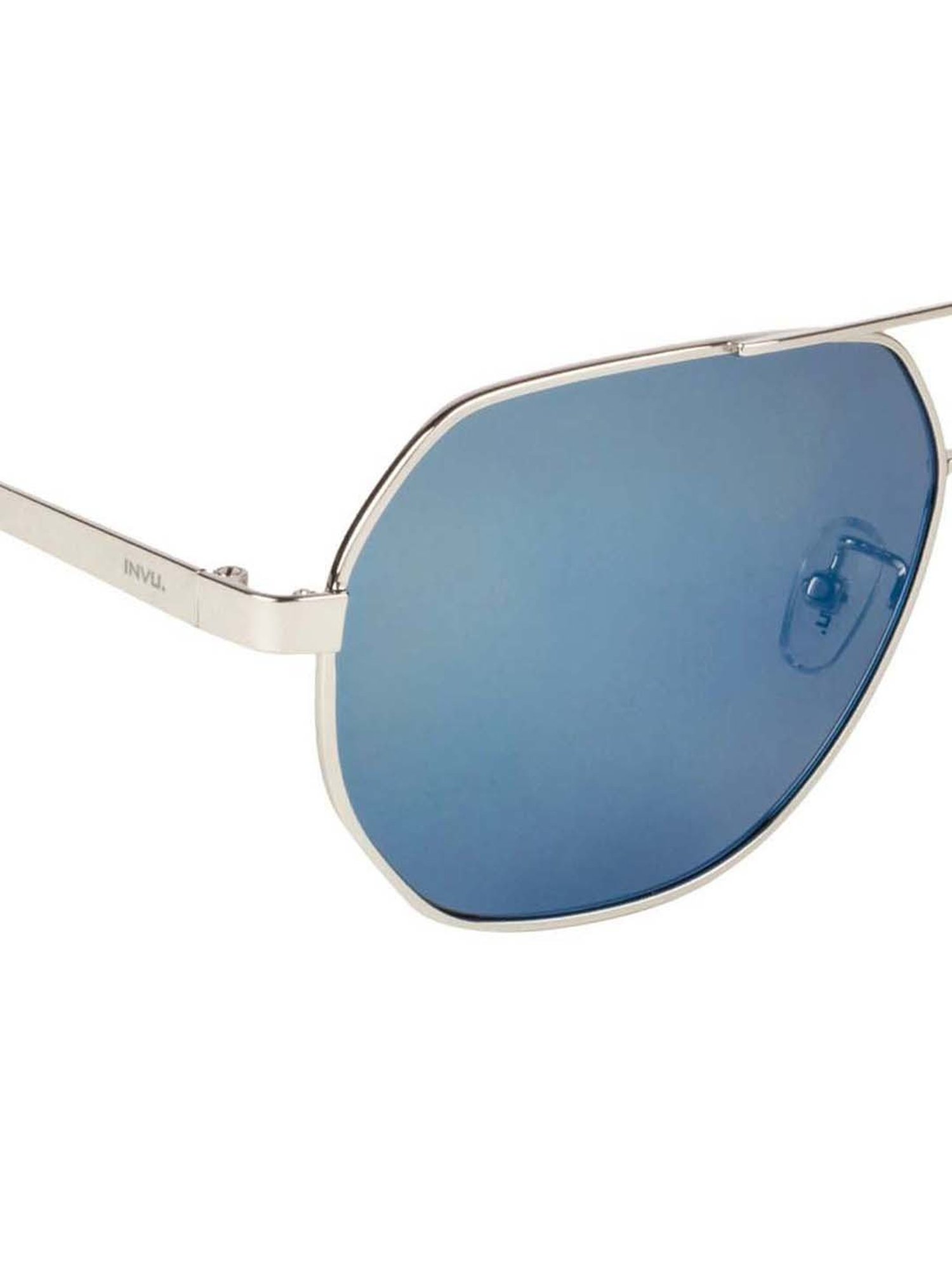 INVU Blue Beveled UV Protection Sunglasses for Men