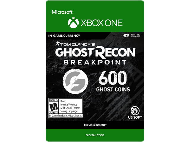 Ghost Recon Breakpoint: 600 Ghost Coins Xbox One [Digital Code]