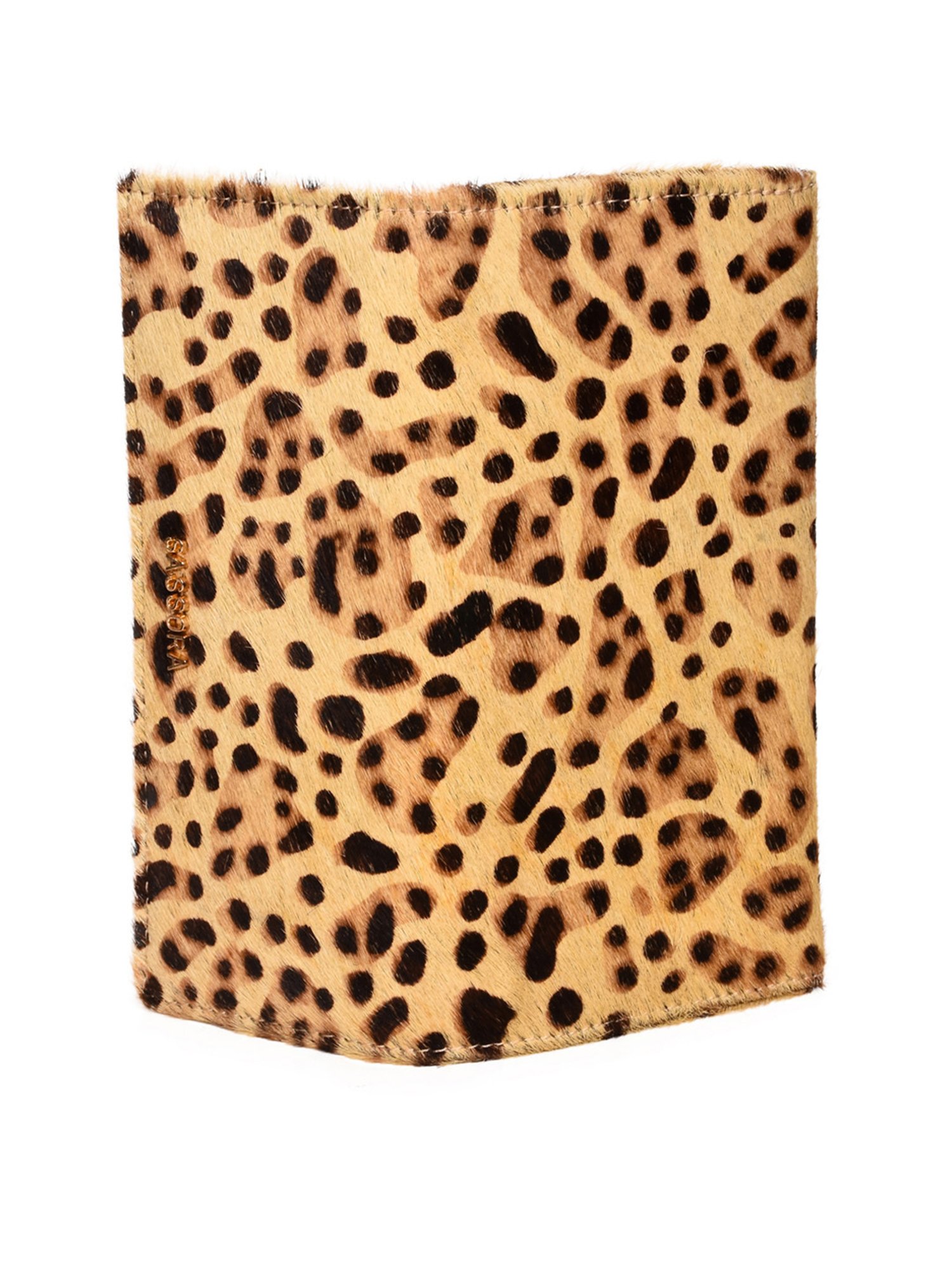 SASSORA Yellow Printed Rfid Wallet for Women