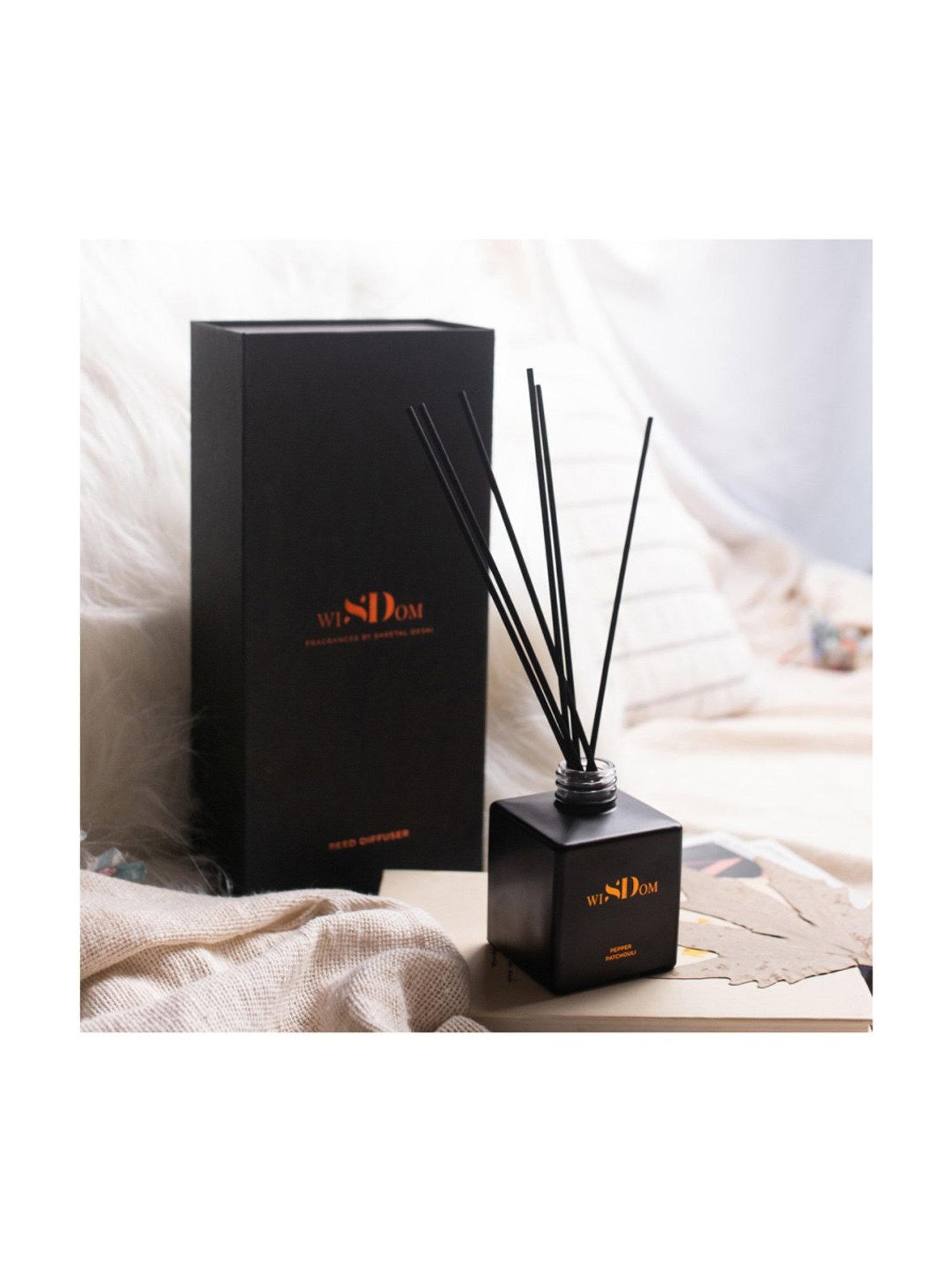 wiSDom by Sheetal Desai Pepper & Patchouli Luxury Scented Reed Diffuser