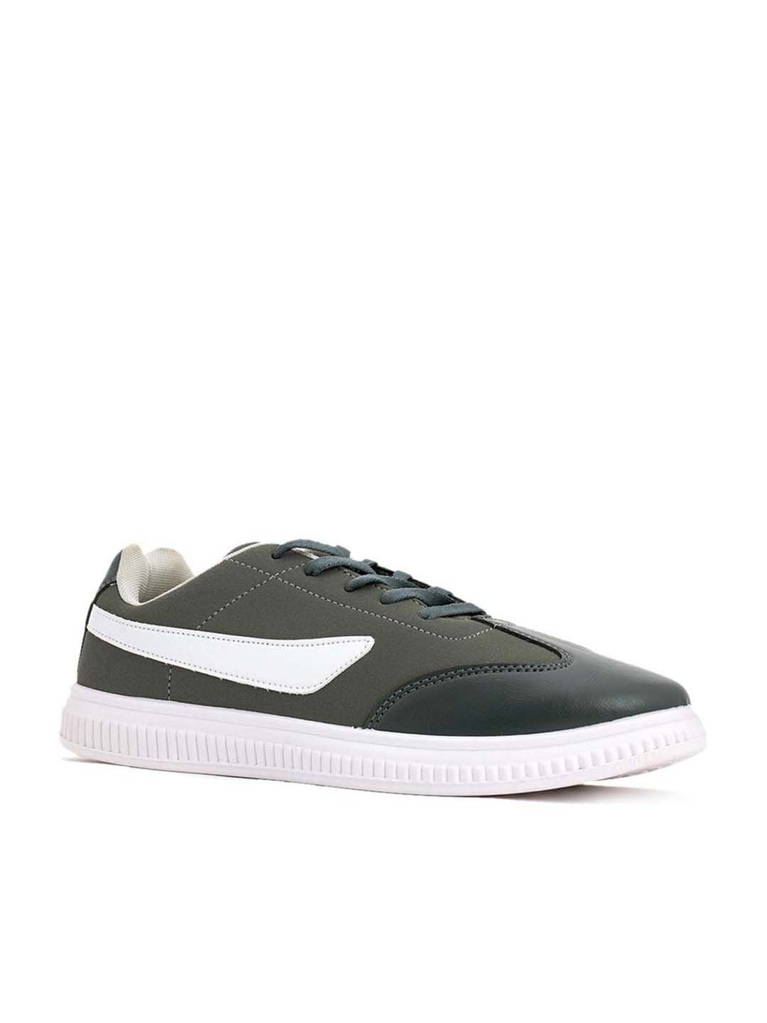Pro by Khadim's Men's Grey Casual Sneakers