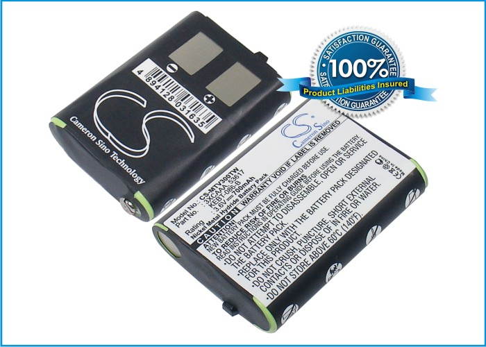700mAh KEBT-086-B, 3XCAAA, 53617 Battery for Motorola FV300, FV500, FV700, FV700R, SX500R, SX600, SX800, SX800R, SX900, SX900R
